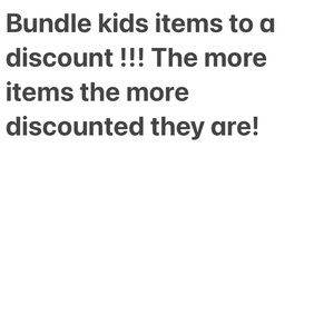 Kids bundle =discounts